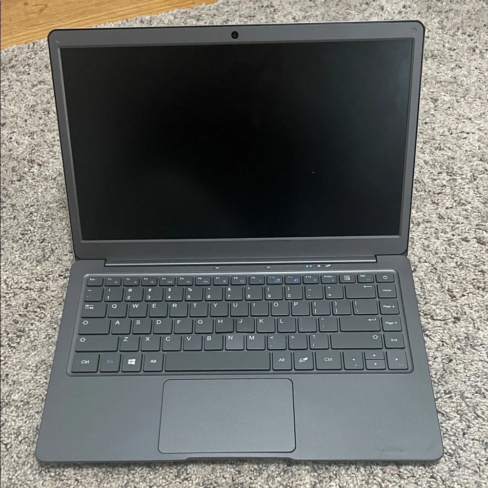 Compact Gray Laptop for Everyday Use